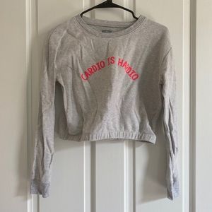 Cardio is Hardio sweatshirt